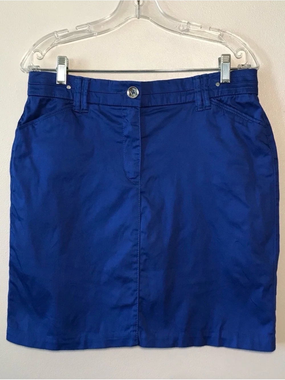 Charter Club Classic Women's Royal Blue Skort SZ 8